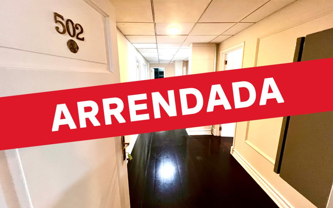 Arriendo | Oficina 502, Obispo Donoso 6, Providencia.